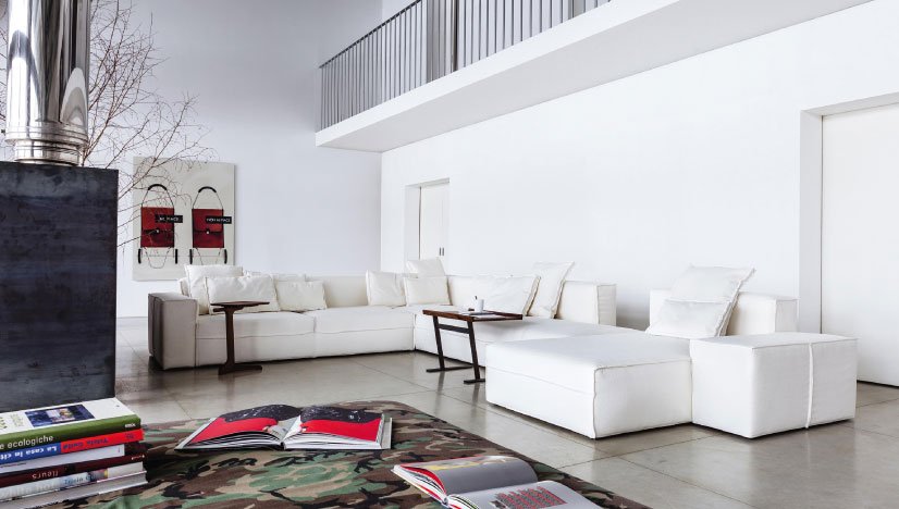 Minimal Style Living Room