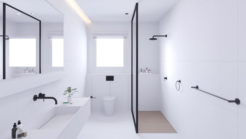 Minimalist Style Bathroom